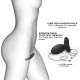Discreet Panty Medium Heating Remote Controlled Vibrator - Black by Sexopolis