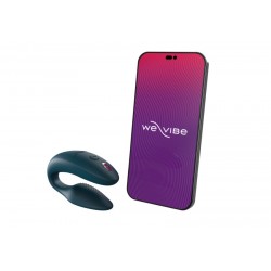 Δονητής Ζευγαριών Σιλικόνης με Application We-Vibe Sync 2 App Based Silicone Couples Vibrator - Πράσινος | Sex Toys για Ζευγάρια
