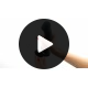 Ρεαλιστικό Εύκαμπτο Strapless Strap On Σιλικόνης Bendable Medium Semi Realistic Silicone Strapless Strap On - Μαύρο by Sexopolis