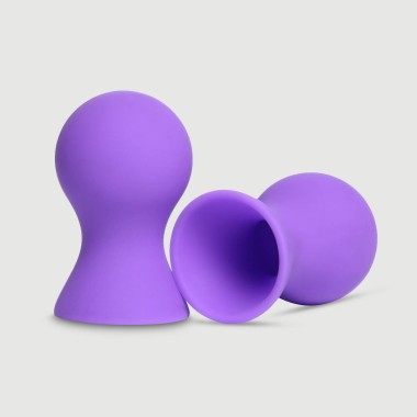 Αναρροφητές Θηλών Σιλικόνης Silicone Nipple Suction Cups – Μωβ