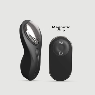 Discreet Vibe+ Remote Controlled Panty Vibrator - Black Discreet Vibe+ Remote Controlled Panty Vibrator - Black