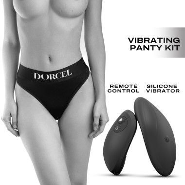 Discreet Panty Large Heating Remote Controlled Vibrator - Black Discreet Panty Large Heating Remote Controlled Vibrator - Black