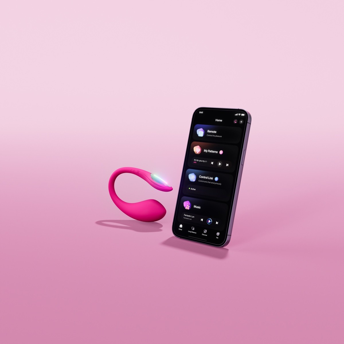 Ασύρματος Δονητής με Application Lovense - Lush 4 Mini Wearable Application Based G-Spot Bullet Vibrator by Sexopolis
