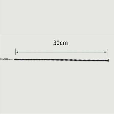 Sound Ουρήθρας Σιλικόνης 300 x 5 mm Silicone Urethral Sound - Μαύρο Sound Ουρήθρας Σιλικόνης 300 x 5 mm Silicone Urethral Sound - Μαύρο