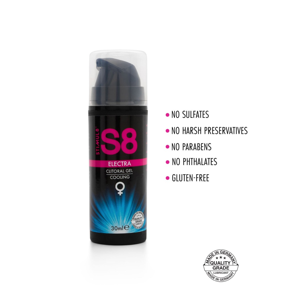 S8 Electra Clitoral Stimulating Gel - 30 ml by Sexopolis
