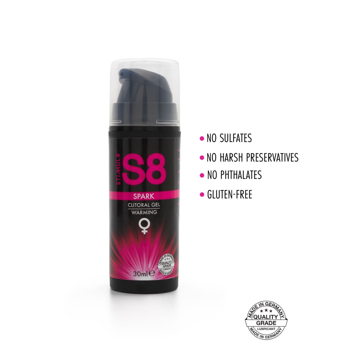 S8 Spark Clitoral Gel - 30 ml by Sexopolis
