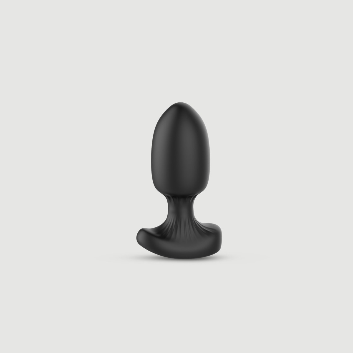 The Smooth Butt Silicone App Based Vibrating Butt Plug - Black by Sexopolis