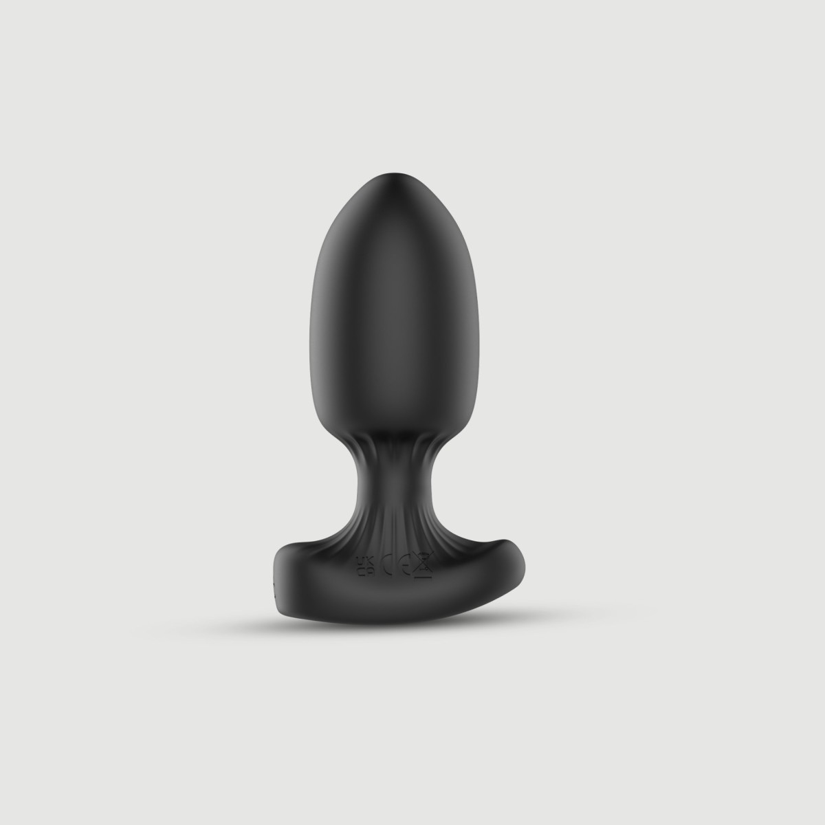 The Smooth Butt Silicone App Based Vibrating Butt Plug - Black by Sexopolis