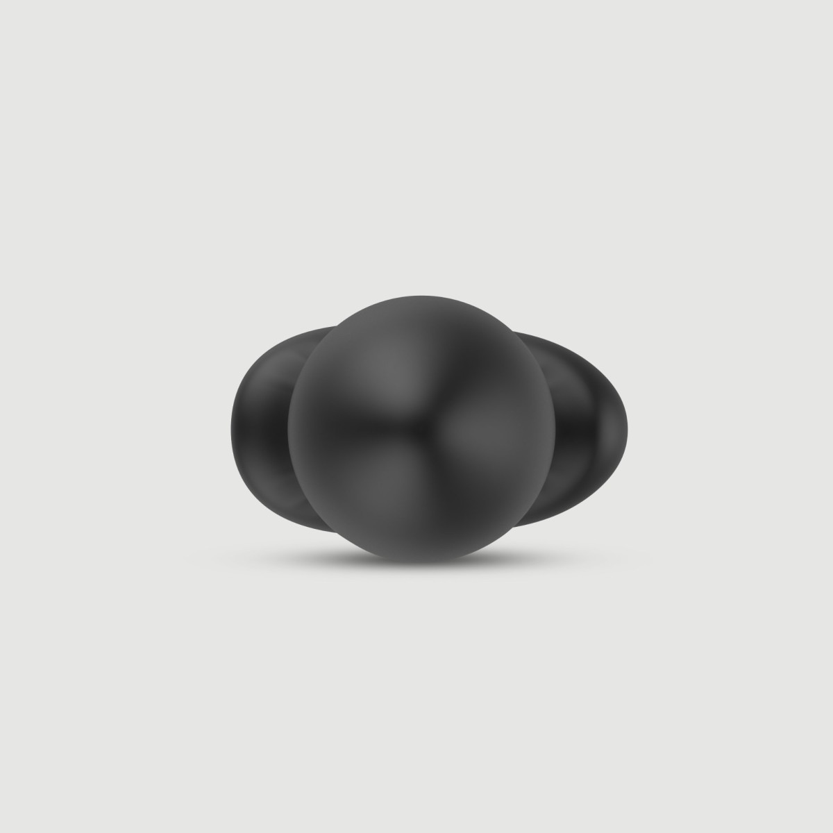 The Smooth Butt Silicone App Based Vibrating Butt Plug - Black by Sexopolis
