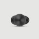 The Smooth Butt Silicone App Based Vibrating Butt Plug - Black by Sexopolis