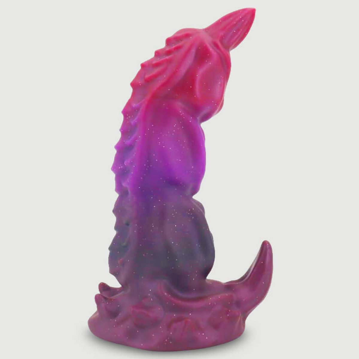 Dildo Σιλικόνης Εξωγήινου Με Διογκωμένο Άκρο Galactic Silicone Dildo With Pointed Tip 22 x 7 cm - Μωβ by Sexopolis