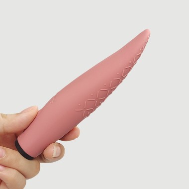 Sexopolis Wellness Norin Small Classic Silicone Vibrator - Red