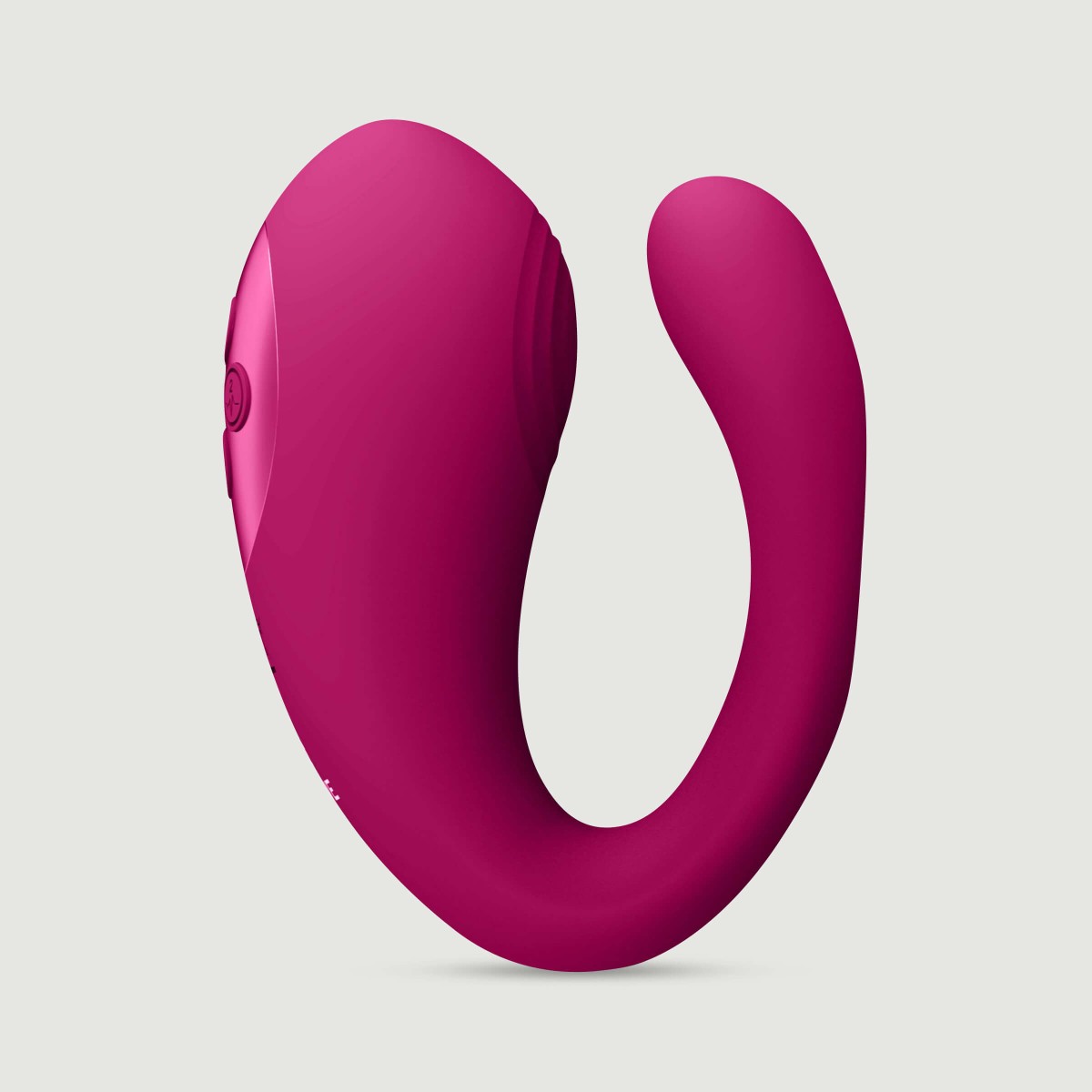Yoko Triple Action Clitoral G-Spot Pulse Silicone Stimulator - Pink by Sexopolis