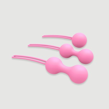 Σετ Κολπικές Μπάλες Per'Fit Silicone Kegel Ball Set - Ροζ