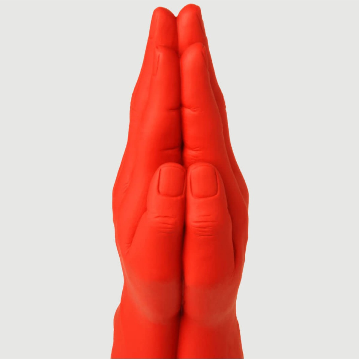 Double Silicone Fisting Hand Stretch No. 3 30 x 9 cm - Red by Sexopolis