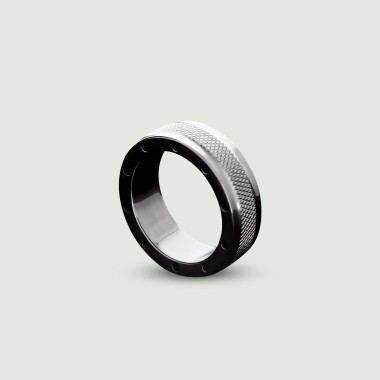 Μεταλλικό Δαχτυλίδι Πέους Cool & Knurl Metal Cock Ring 15x45mm - Ασημί