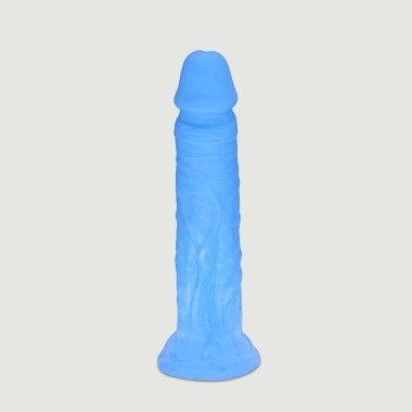 Ομοίωμα Πέους Σιλικόνης Με Βεντούζα Blake 13 cm Realistic Silicone Dildo with Suction Cup - Μπλε