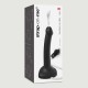 Ομοίωμα Σιλικόνης που Εκσπερματίζει Small Squirting Cum Semi Realistic Silicone Dildo - Μαύρο by Sexopolis