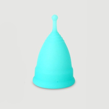 Large Female Wellness Menstrual Cup - Blue