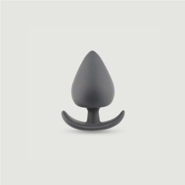 Πρωκτική Σφήνα Σιλικόνης Anal Beginner's Anchor Mini Silicone Butt Plug - Μαύρη