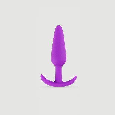 Πρωκτική Σφήνα Σιλικόνης Anal Beginner's Medium Silicone Butt Plug - Μωβ