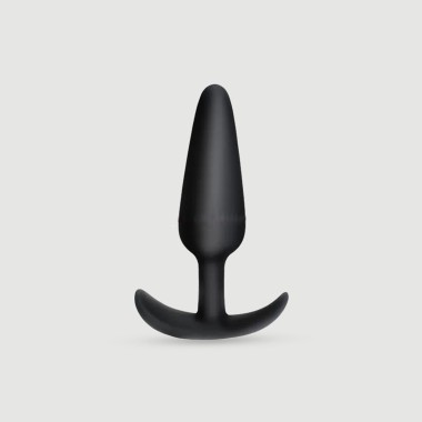 Anchor Silicone Small Beginner's Butt Plug - Black