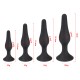 Anal Beginners Basic Silicone Small Butt Plug with Suction Cup - Black by Sexopolis