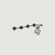 XL Silicone Ass Ball Beads - Black by Sexopolis