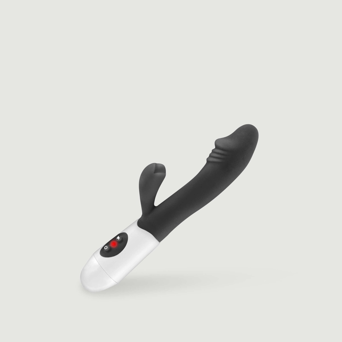 My First Rabbit Rechargeable Silicone Rabbit Vibrator - Black by Sexopolis My First Rabbit Rechargeable Silicone Rabbit Vibrator - Black by Sexopolis