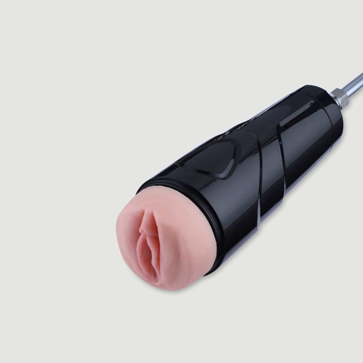 Αυνανιστήρι με Δόνηση για Hismith Sex Machines KlickLok Vibrating Pussy Masturbator - Φυσικό Χρώμα by Sexopolis