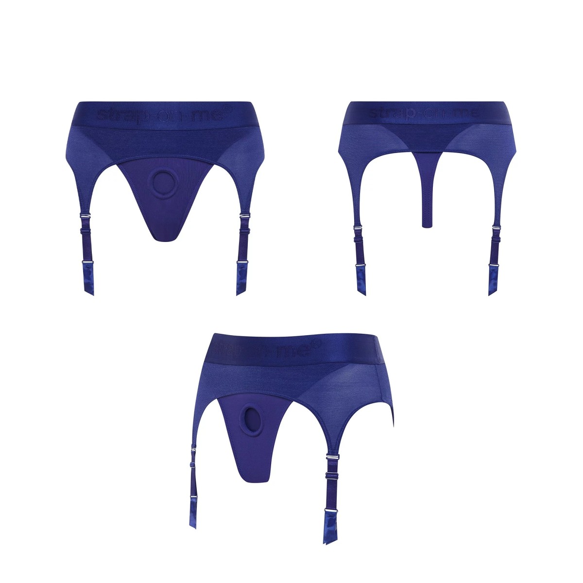 Rebel Lingerie Strap On - Blue by Sexopolis