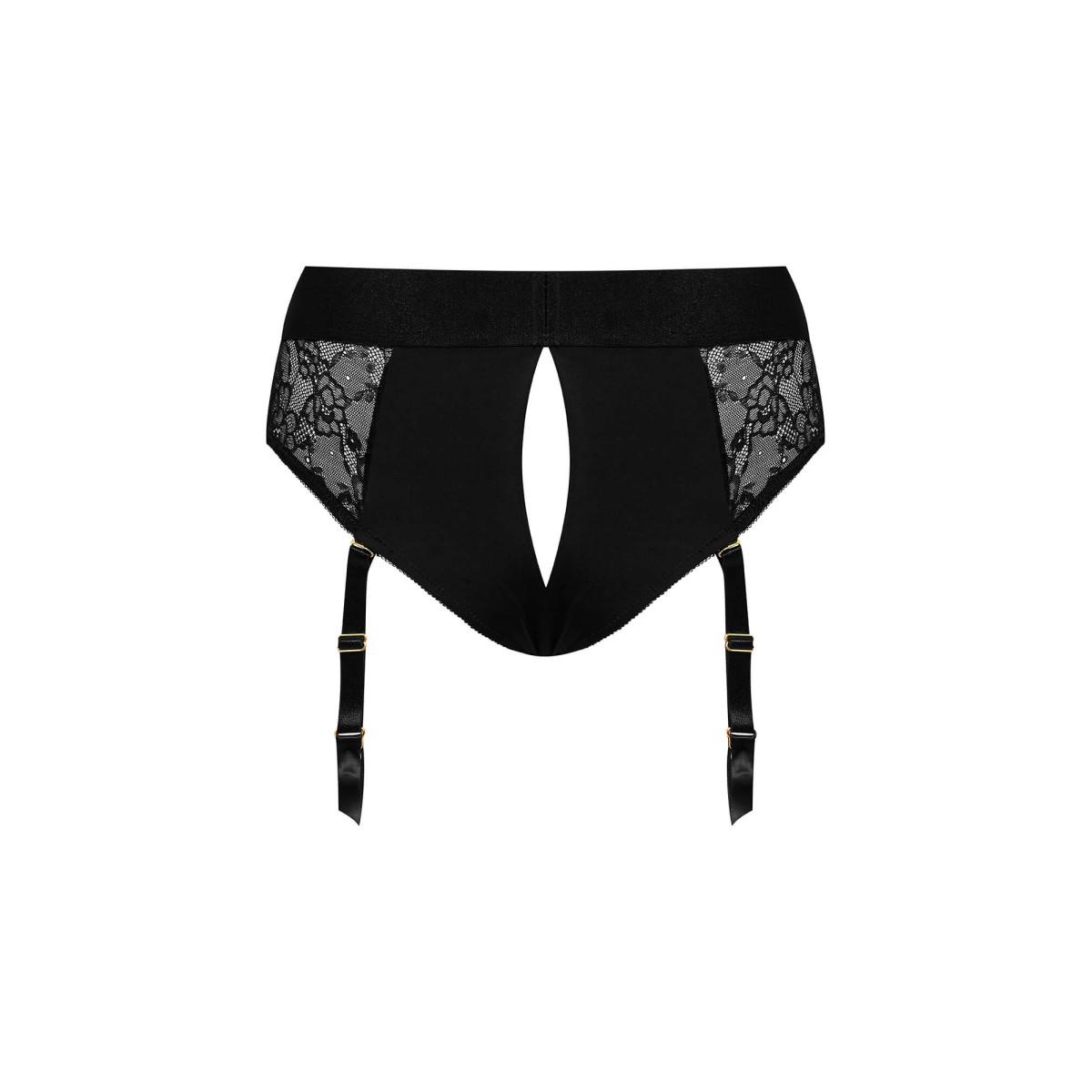 Diva Premium Lingerie Strap On - Black by Sexopolis