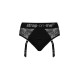 Diva Premium Lingerie Strap On - Black by Sexopolis