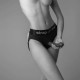 Heroine Premium Lingerie Strap On - Black by Sexopolis