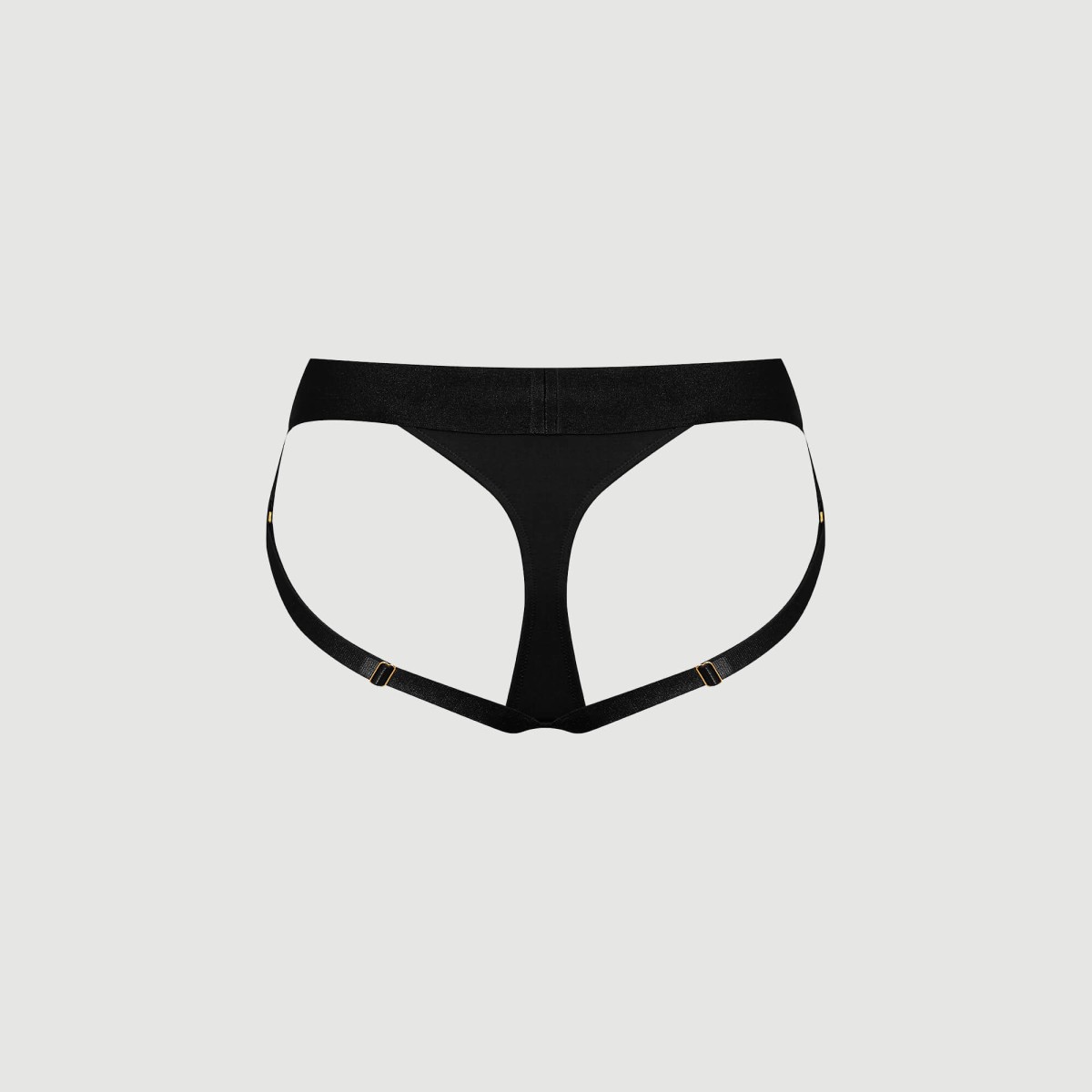 Heroine Premium Lingerie Strap On - Black by Sexopolis
