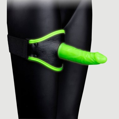 Ζώνη Strap On Μηρού Glow In The Dark Thigh Strap On Harness 