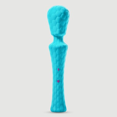 FemmeFunn Ultra Wand XL Powerful Silicone Massage Vibrator - Turquoise FemmeFunn Ultra Wand XL Powerful Silicone Massage Vibrator - Turquoise