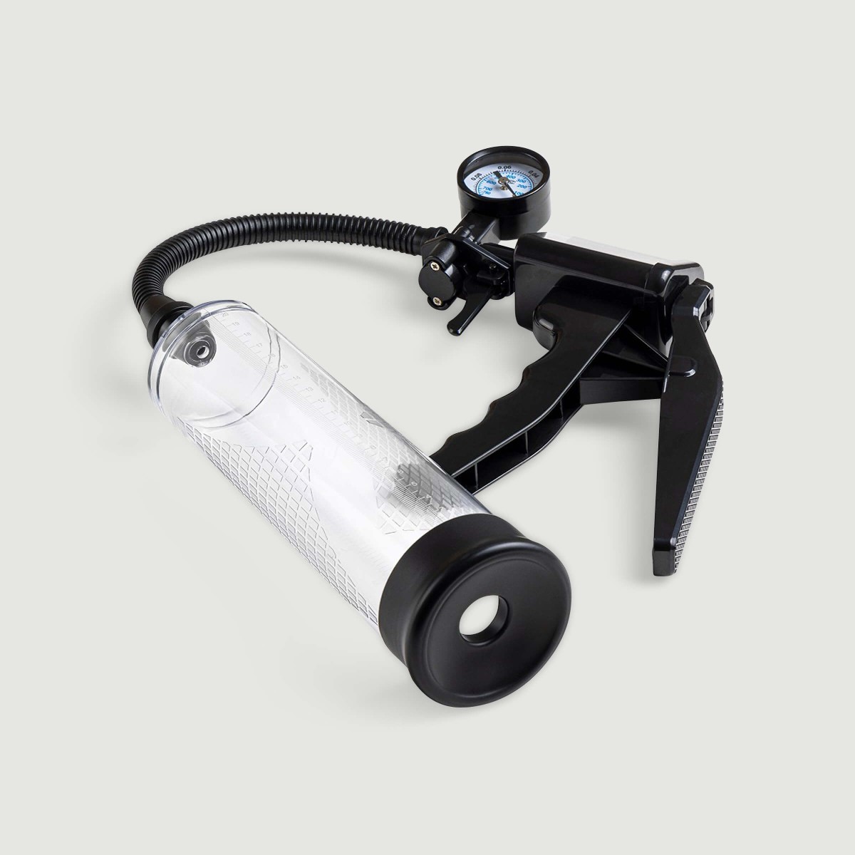 Pump It Up Penis Pump with Manometer - Transparent by Sexopolis