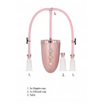 Large Automatic Rechargeable Nipple & Clitoral Pump Set | Vagina & Breast Suckers