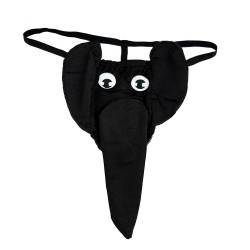 Sexy Elephant Thong Bikini - Black | Mens Thongs & G-Strings