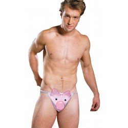 Pig Funny Men's Bikini - Pink
