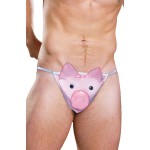 Pig Funny Mens Bikini - Pink | Mens Thongs & G-Strings