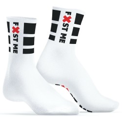 FIST ME Socks - White | Men's Socks