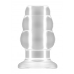 No. 51 Sono Large Hollow Tunnel Butt Plug - Transparent | Hollow Butt Plugs