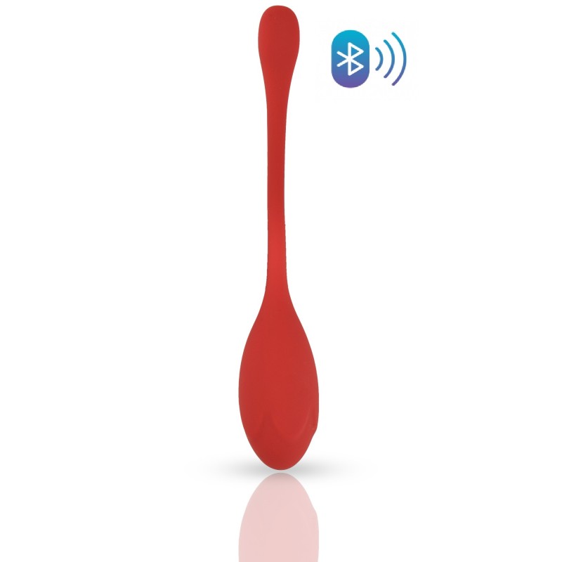 Ασύρματος Δονητής με Application Bloom Love App Controlled Silicone Egg Vibrator - Κόκκινος | Ασύρματοι Δονητές