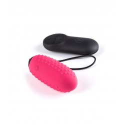 G4 Rechargeable Dotted Remote Controlled Bullet Vibrator - Pink | Remote Controlled Toys