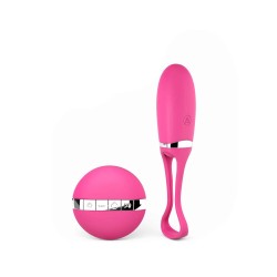 Secret Delight Remote Controlled Silicone Bullet Vibrator - Pink | Remote Controlled Toys
