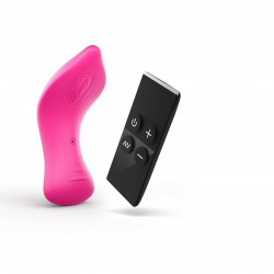 Hot Spot Premium Silicone Remote Controlled Clitoral Stimulator - Pink | Remote Controlled Toys