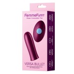 Πανίσχυρος Ασύρματος Bullet Δονητής FemmeFunn Versa Remote Controlled Ultra Powerful Versa Bullet VIbrator - Ροζ | Ασύρματοι Δονητές