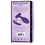 Ασύρματη Δονούμενη Πρωκτική Σφήνα Σιλικόνης FemmeFunn Plua Remote Controlled Silicone Vibrating Butt Plug - Μωβ | Δονούμενες Πρωκτικές Σφήνες